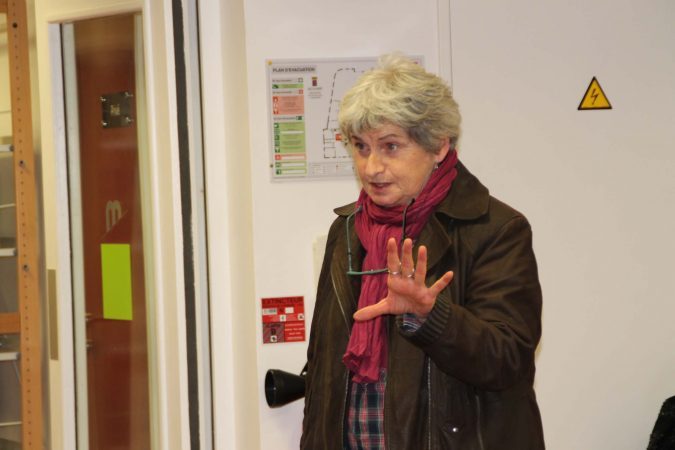 Christine Rosenberg, présidente du « Mouvement pour la Paix 31 »