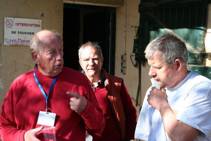 Après le travail vint le temps des remerciements. A droite Michel Barbero coordinateur du projet et adjoint au maire de Rieux Volvestre.