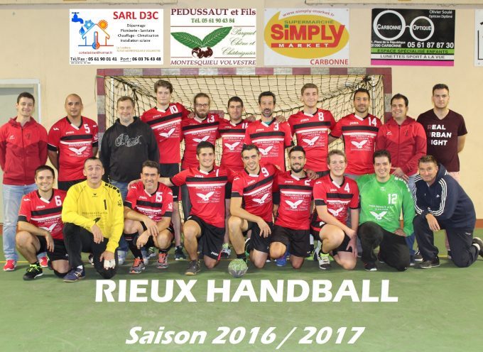 Handball Rieux Volvestre : Une saison qui a bien commencé.