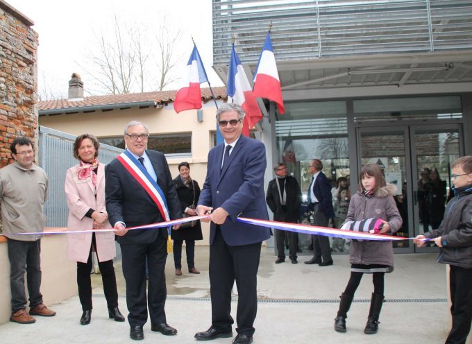 Inauguration de l’école élémentaire de Miremont.