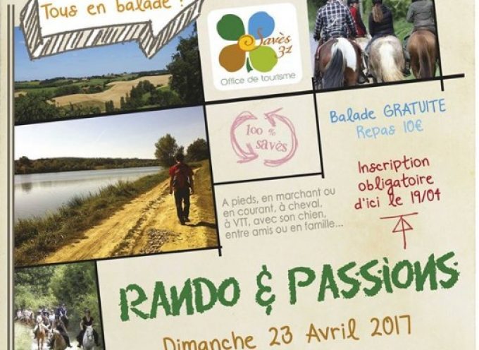 La 5° édition de « Rando & Passions »
