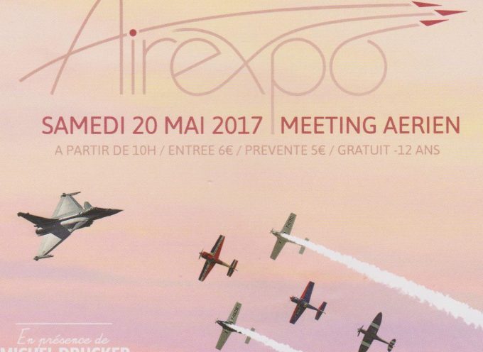 Air’Expo 2017, c’est le 20 Mai !