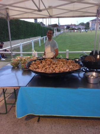 la préparation du repas
