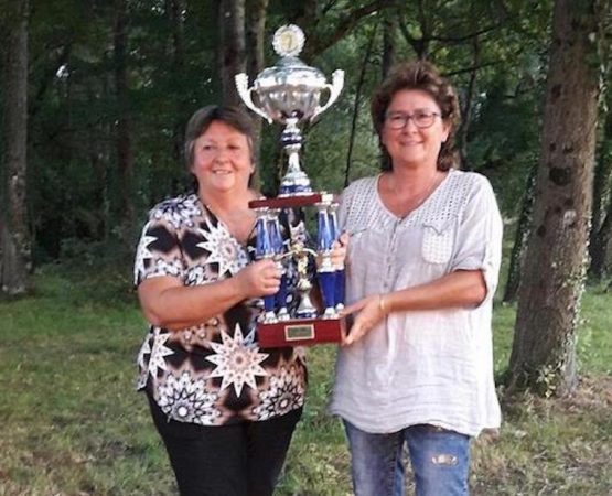 Cathy Fraga et Brigitte Rota enlèvent le challenge Fraga.