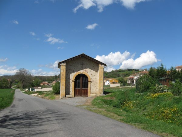 La chapelle Notre Dame du Mont Carmel du XIX ème siècle construite par les paroissiens de Landorthe