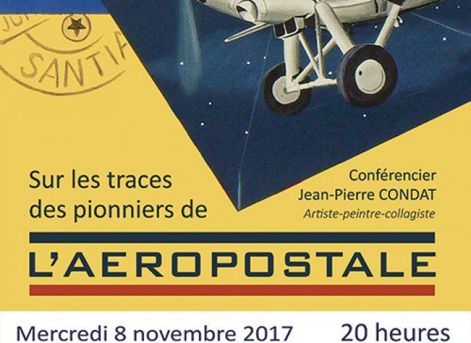 Conférence animée par Jean-Pierre Condat: “Sur les traces des pionniers de l’Aérospatiale”.