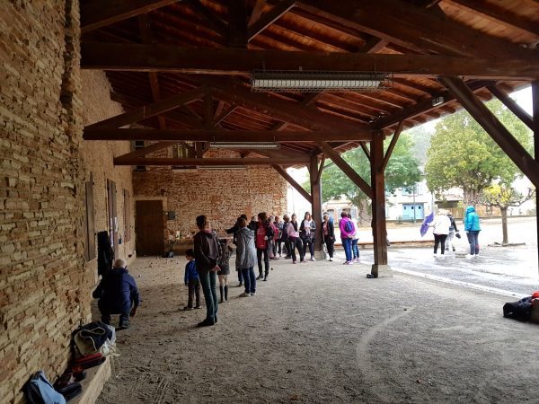 Il n'était pas interdit de se mettre à l'abri