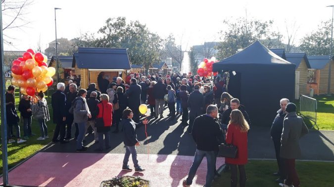 Le village de Noël a rencontré un franc succès l'an passé