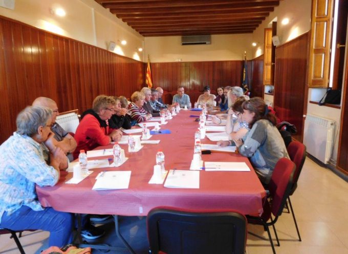 Comité de jumelage Rieux Volvestre : réunion de travail à Font Rubi.