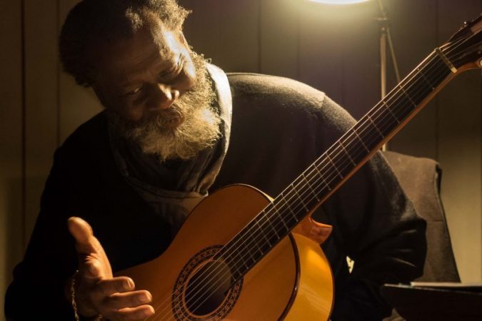 Lucien Bauban à la guitare