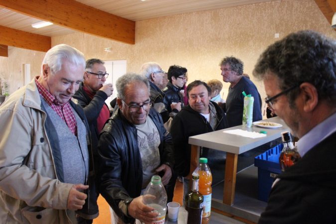 Un bon moment de convivialité avant le repas