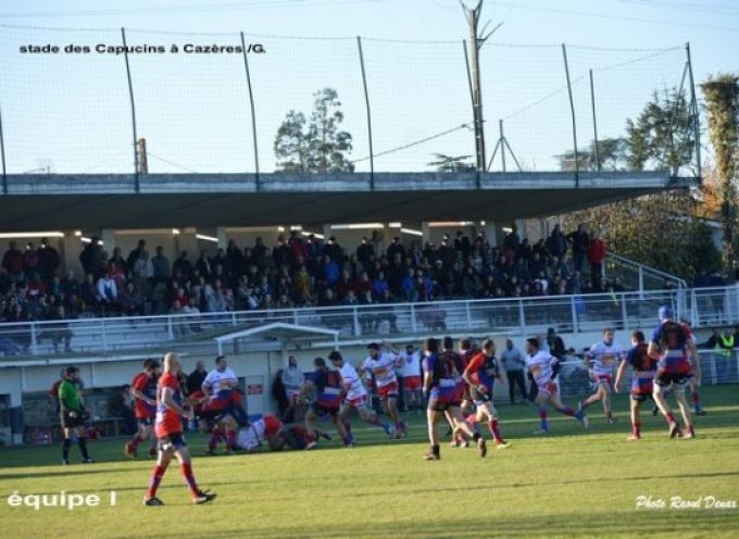 Rugby XV : L’UCF s’incline sur le fil