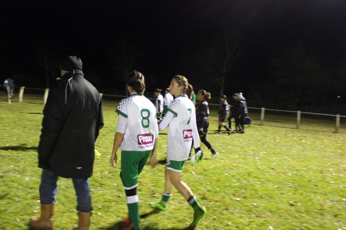 Estelle et Lauriane ont ouvert leur compteur buts en première période.