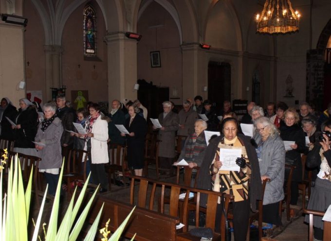 L’église St-Martin a accueilli la célébration œcuménique
