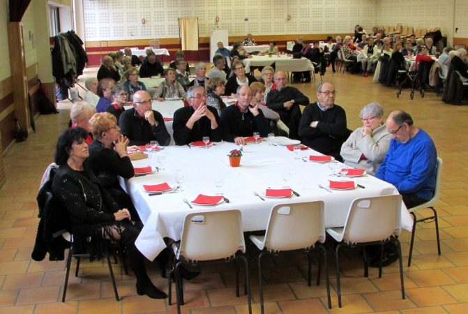 Les ainés du Fil d'Argent étaient réunis à la salle des fêtes