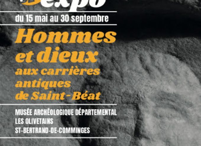Exposition Hommes et dieux aux carrières antiques de Saint-Béat à Saint-Bertrand-de-Comminges