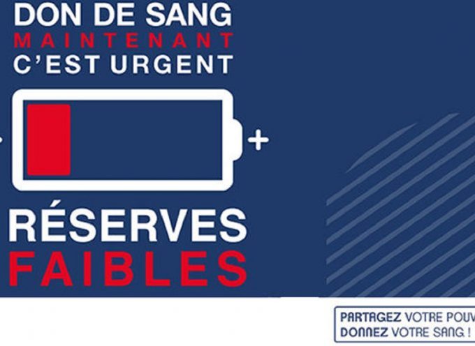 L’Etablissement Français du Sang lance un appel urgent