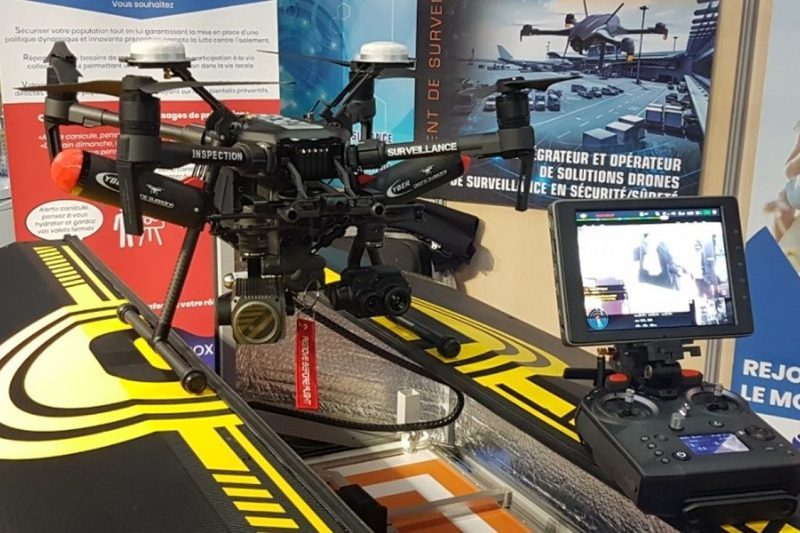 Le drone pour scanner et numériser