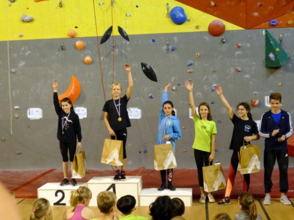 Un des podiums