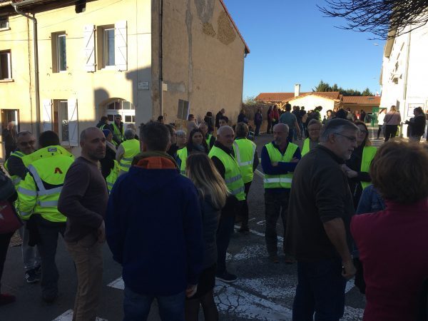 Des gilets jaunes qui avaient souhaité être présents