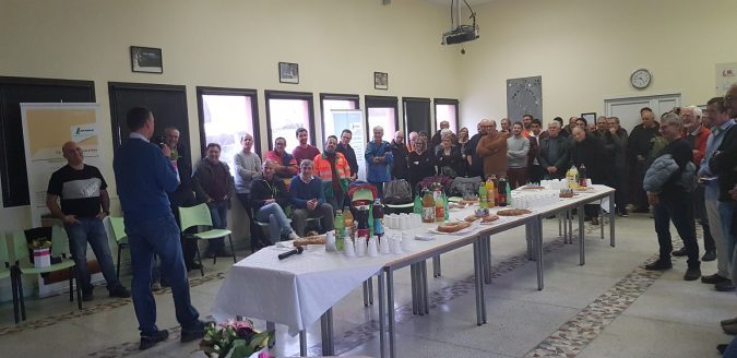 Une cérémonie conviviale