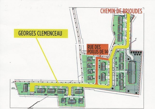 Plan du projet de Brioudes
