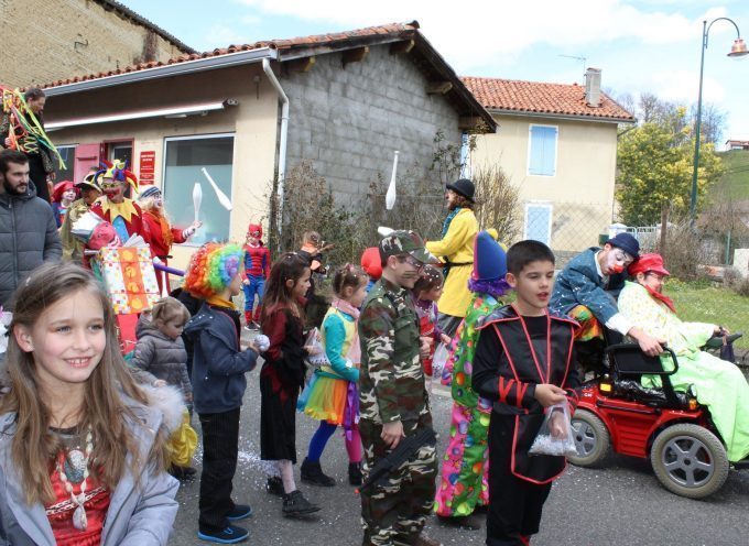Grand carnaval à Villeneuve de Rivière
