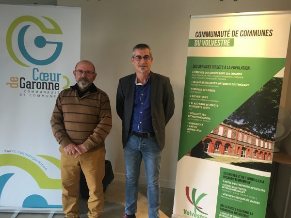 Denis Turrel du Volvestre et Roger Duzert de Coeur de Garonne