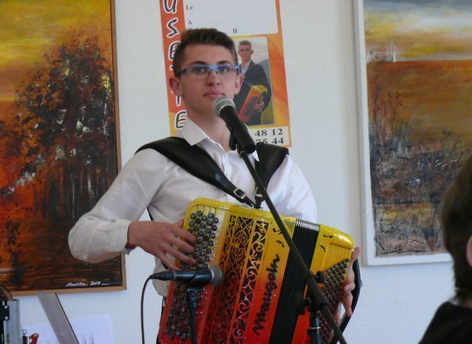Mathieu Guilbert, jeune espoir de l’accordéon