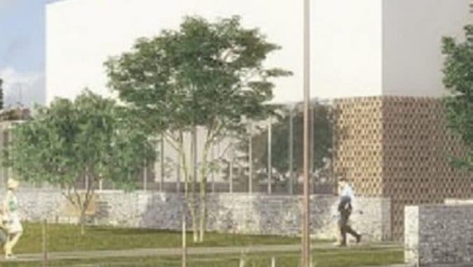 Le futur centre culturel Angonia