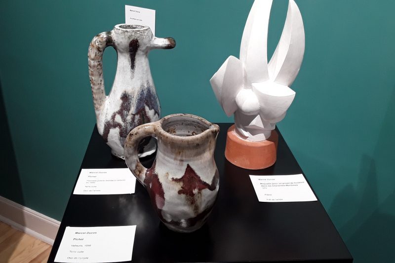 Les céramiques de Marcel DUCOS offertes au musée