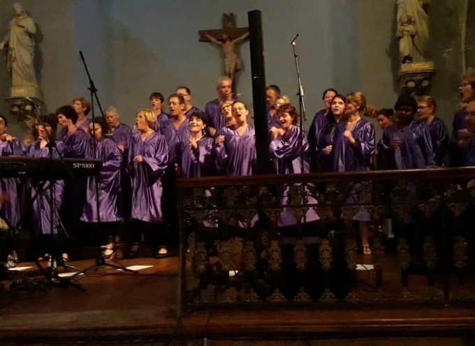 La chorale Comming’ Gospel en concert à la Basilique Saint-Just de Valcabrère
