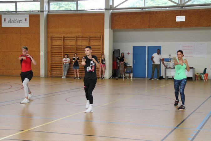 Démonstration de karaté artistique