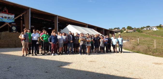 Une photo souvenir avant la lecture du palmarès