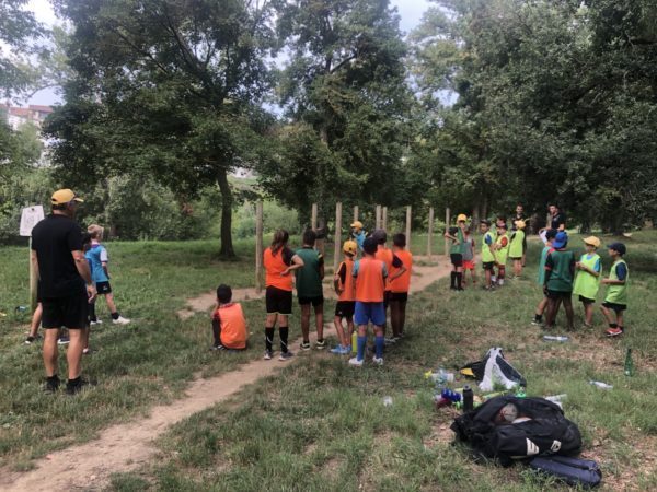 Exercices au bois de Castres