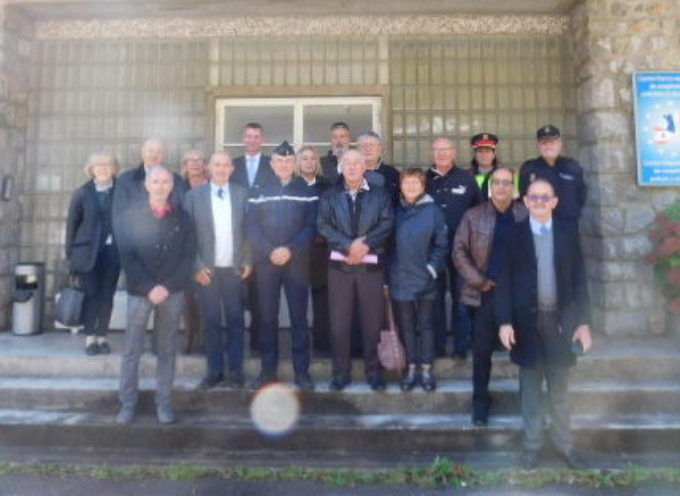 Les Médaillés Militaires visitent le Centre de Coopération Police et Douanières (CCPD) Franco-Espagnol à MELLES-PONT-DU-ROY