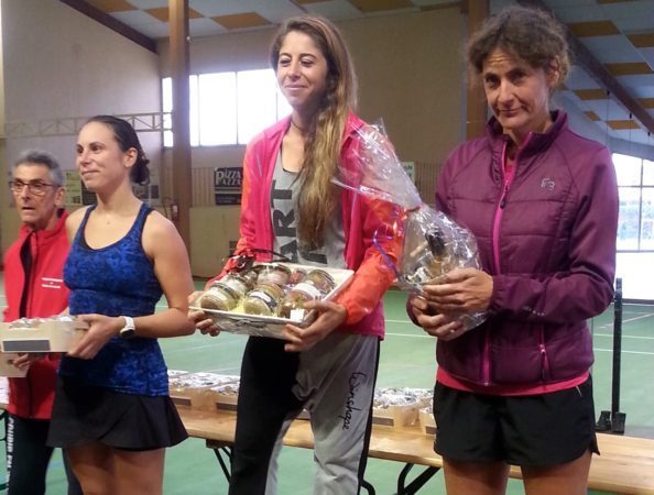 Le podium 20 km femmes