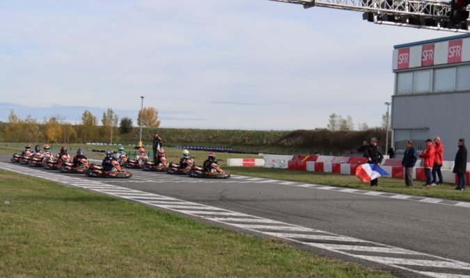 Départ de la course des VIP