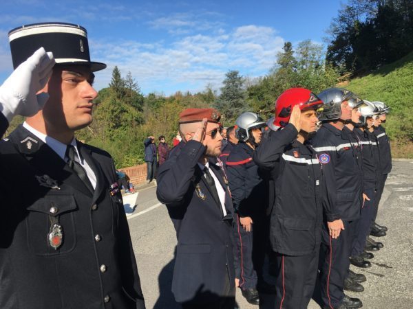 Un cérémonial militaire d'une grande tenue