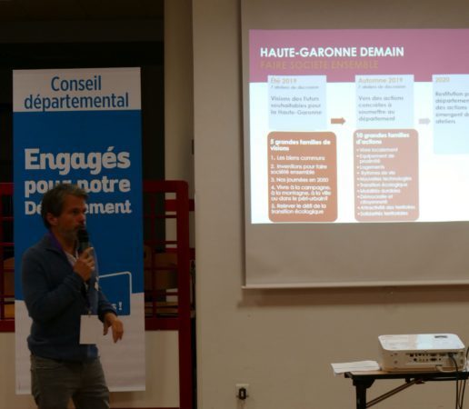 L'animateur de la soirée