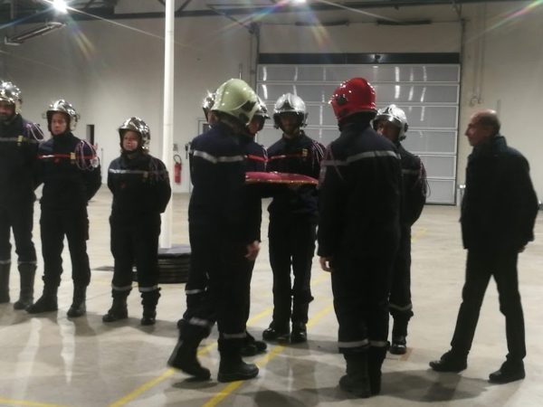 11 pompiers ont reçus une médaille