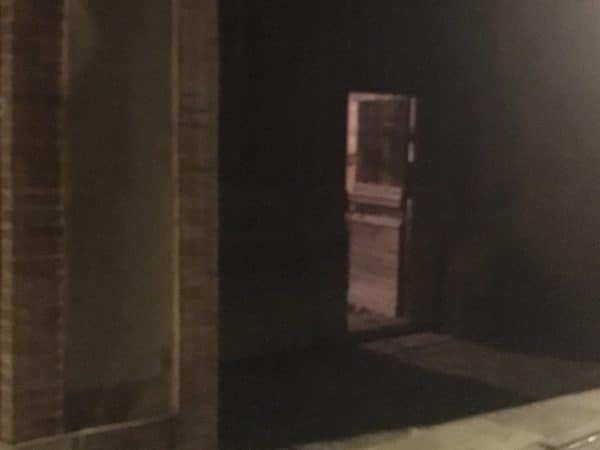 L'entrée qui conduit à l'appartement
