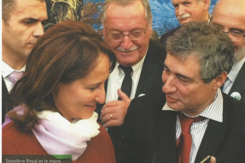 Ségolène Royal et André Mandement (Source: IntraMuret)