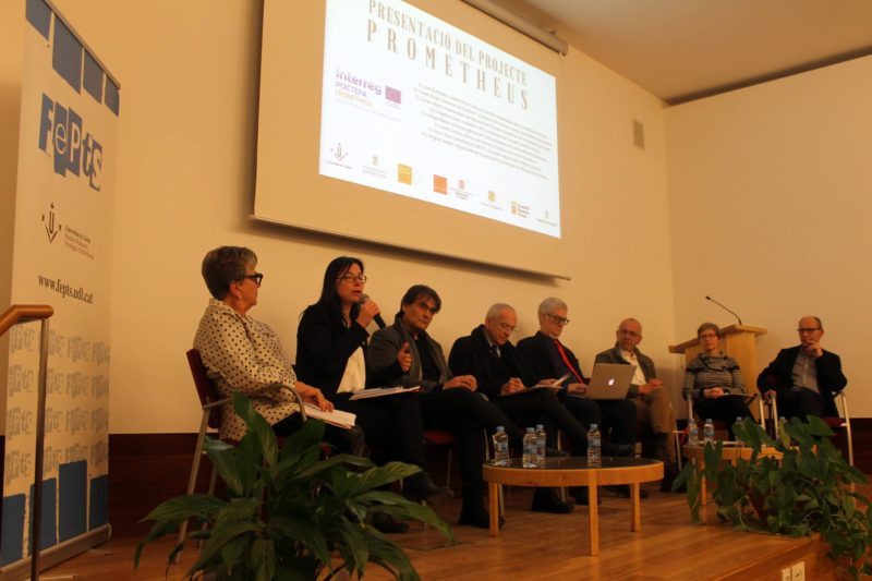 Les partenaires du projet Promotheus à Lleida