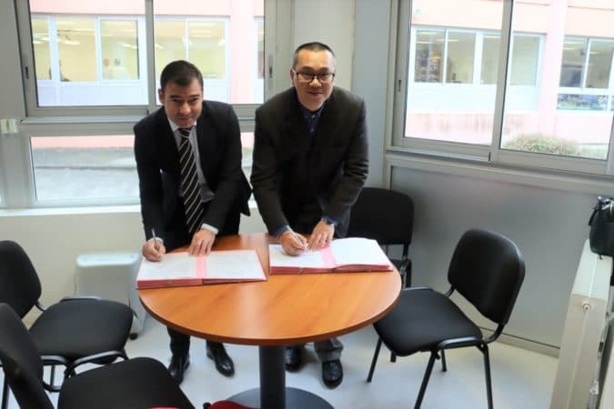 Signature de la convention