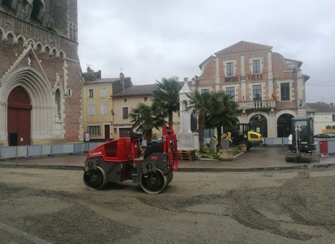 Réhabilitation du centre-bourg de Cazères : la première tranche est lancée!