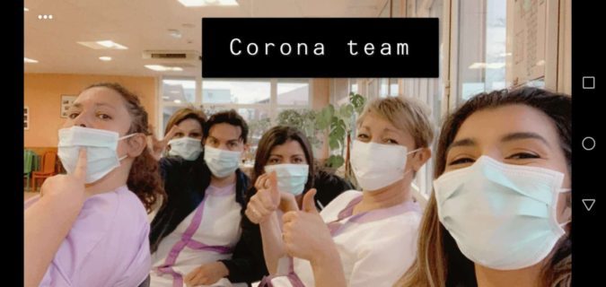 Foyer les cascades à Muret " mes collègues et moi on garde le morale!"