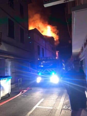 Les pompiers à la manoeuvre