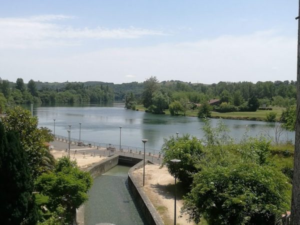 Jonction de l'Hourride et de la Garonne