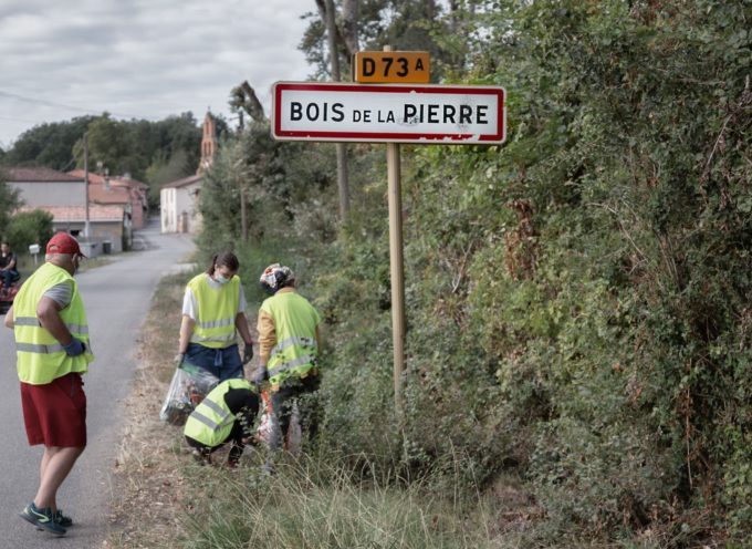 World Clean Up Day 2020 : Bois de la Pierre ramasse 85kg de déchets